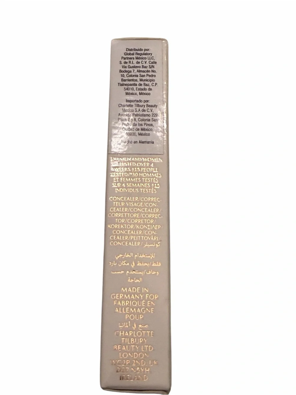 Charlotte Tilbury‎ Beautiful Skin Radiant Concealer 12 Tan 0.25 oz NEW Makeup